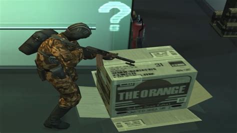 metal gear solid 4 box|solid snake cardboard box.